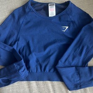 Gym shark fitted long sleeve